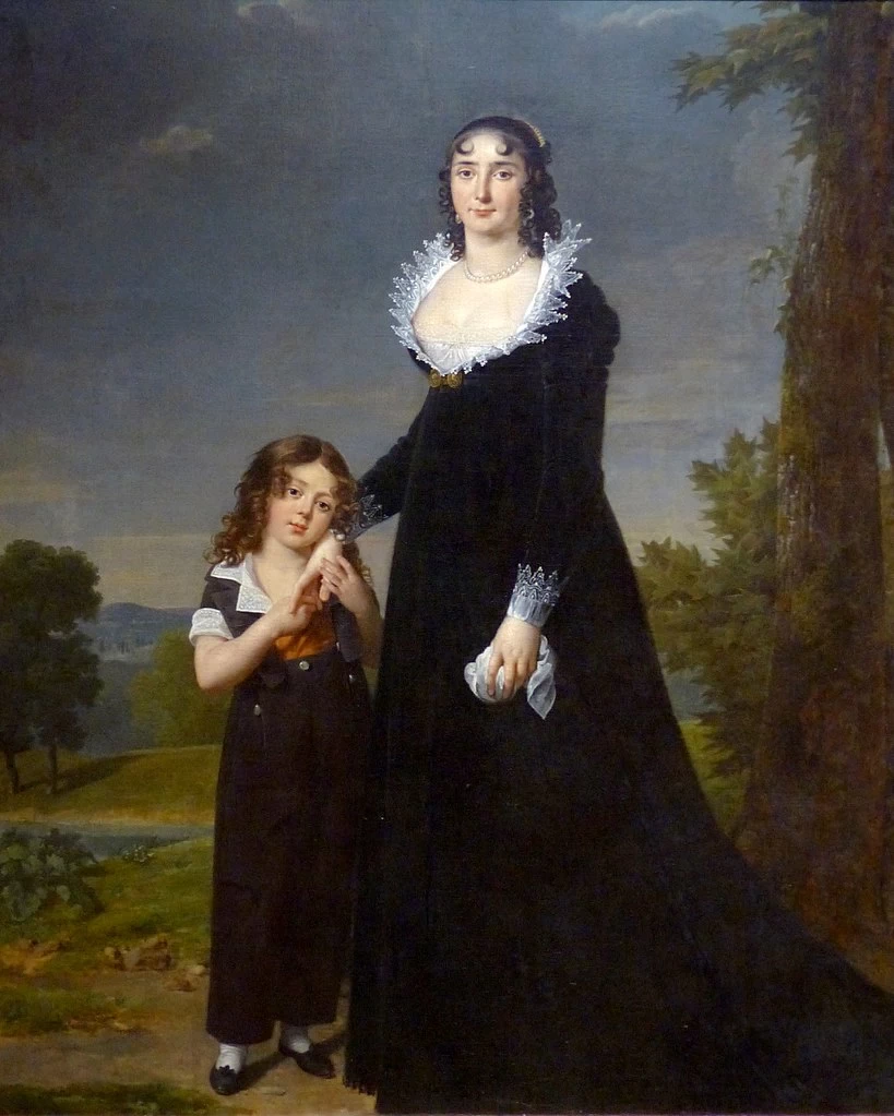 Ritratto di Lefevre madre e figlio - Palais de Longchamp, Marseille